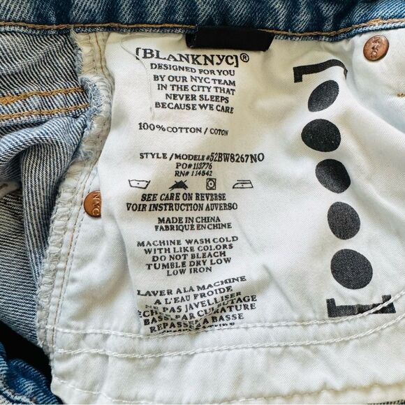 Blank NYC The Barrow Shorts Size 30 - Picture 8 of 9